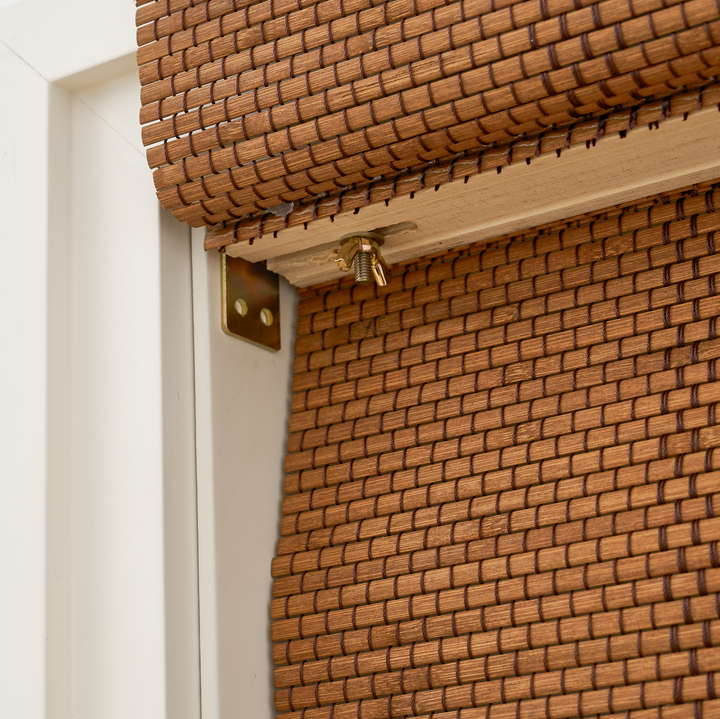 Cora Woven Bamboo Shade| Chestnut
