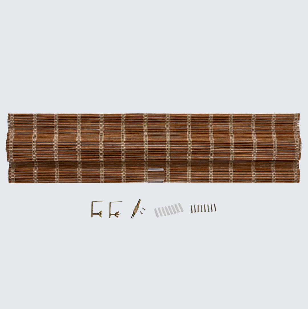 Cora Woven Bamboo Shade| Amber