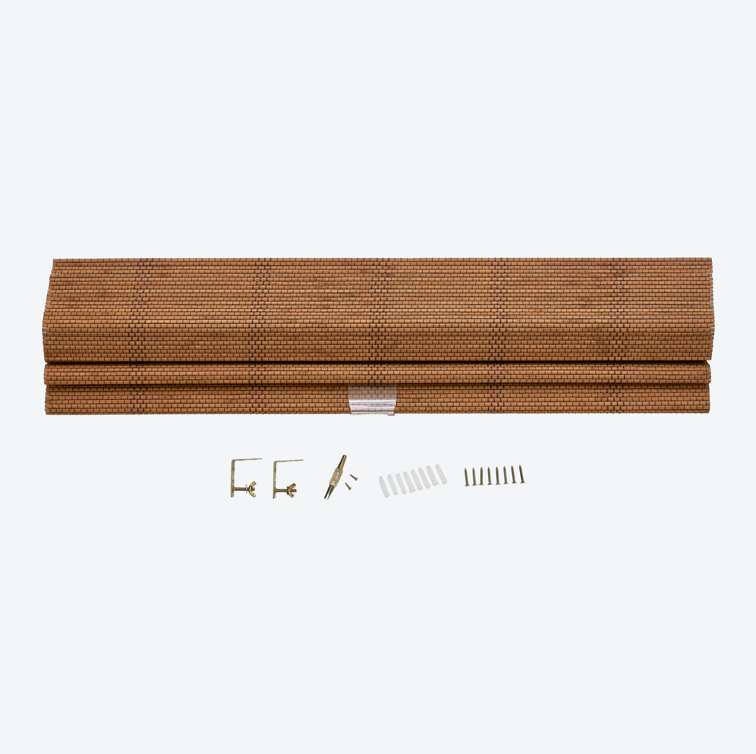 Cora Woven Bamboo Shade| Chestnut