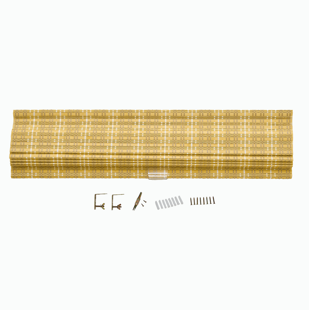 Cora Woven Bamboo Shade| Golden Ochre