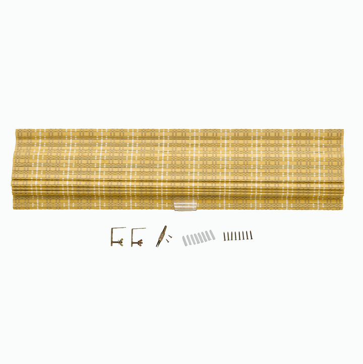 Cora Woven Bamboo Shade| Golden Ochre