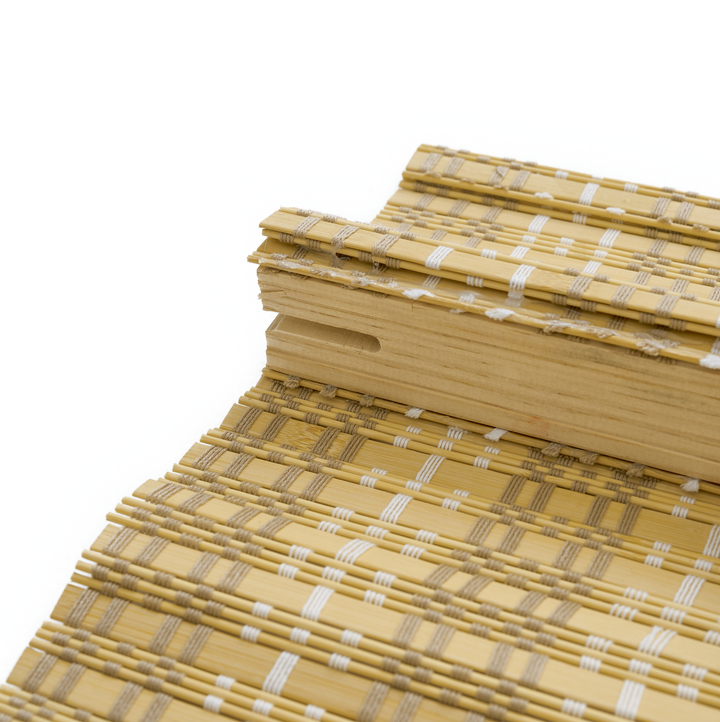 Cora Woven Bamboo Shade| Golden Ochre
