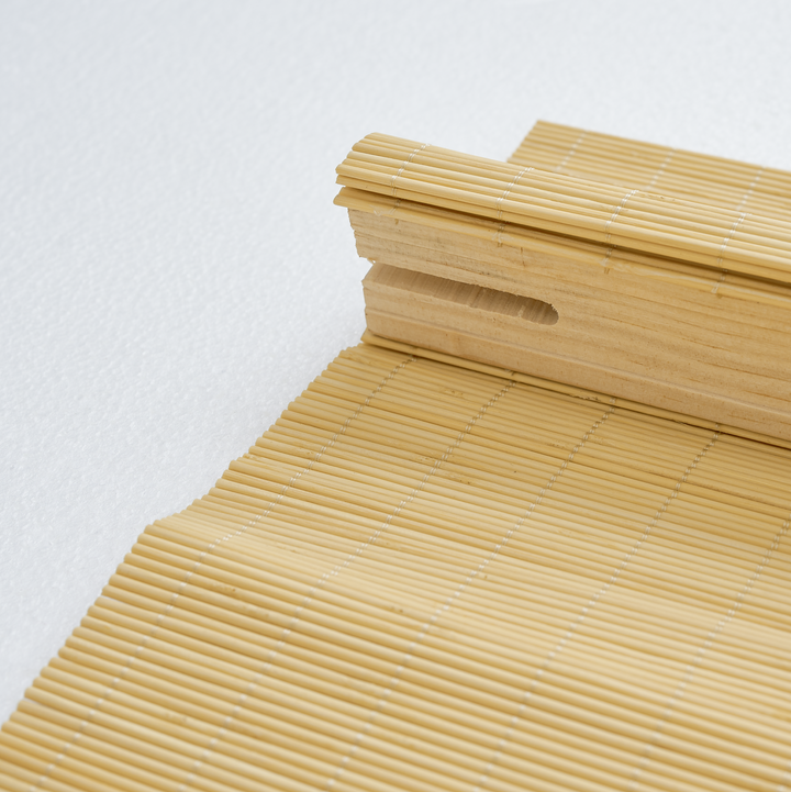 Cora Woven Bamboo Shade| Earthy Yellow