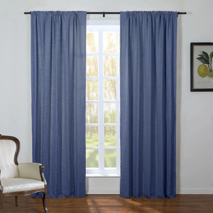 Kay Linen Curtains & Drapes Soft Top