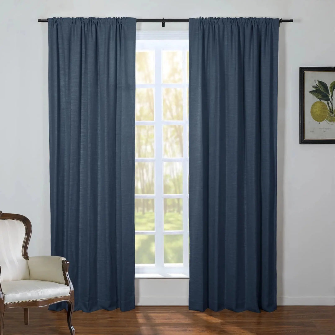 Kay Linen Curtains & Drapes Soft Top