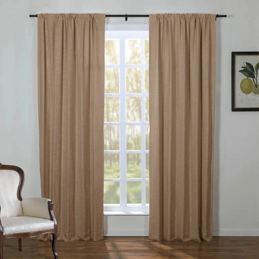 Kay Linen Curtains & Drapes Soft Top