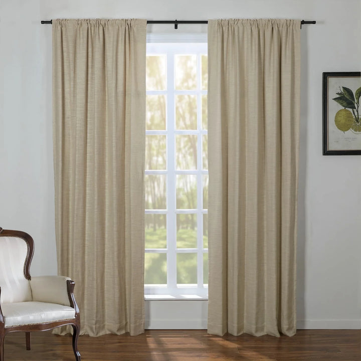 Kay Linen Curtains & Drapes Soft Top