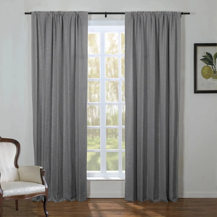 Kay Linen Curtains & Drapes Soft Top