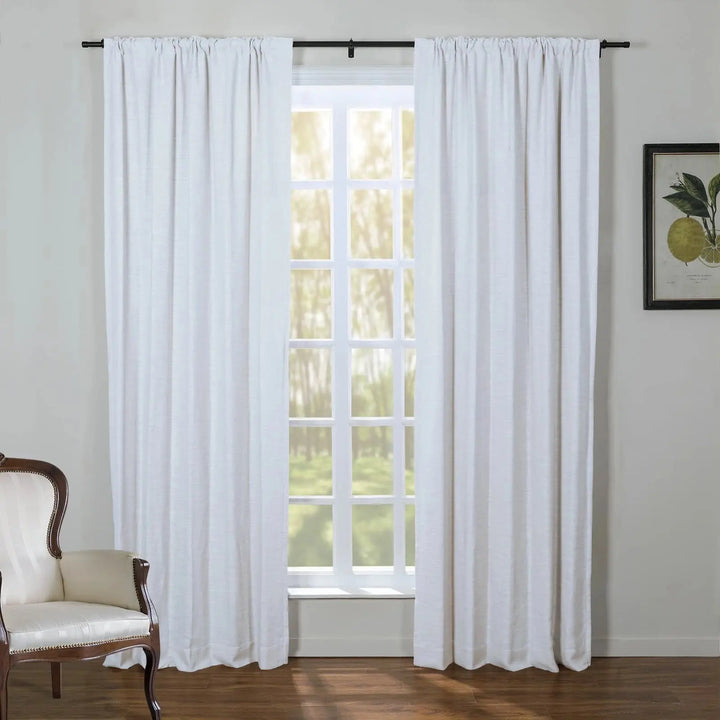 Kay Linen Curtains & Drapes Soft Top