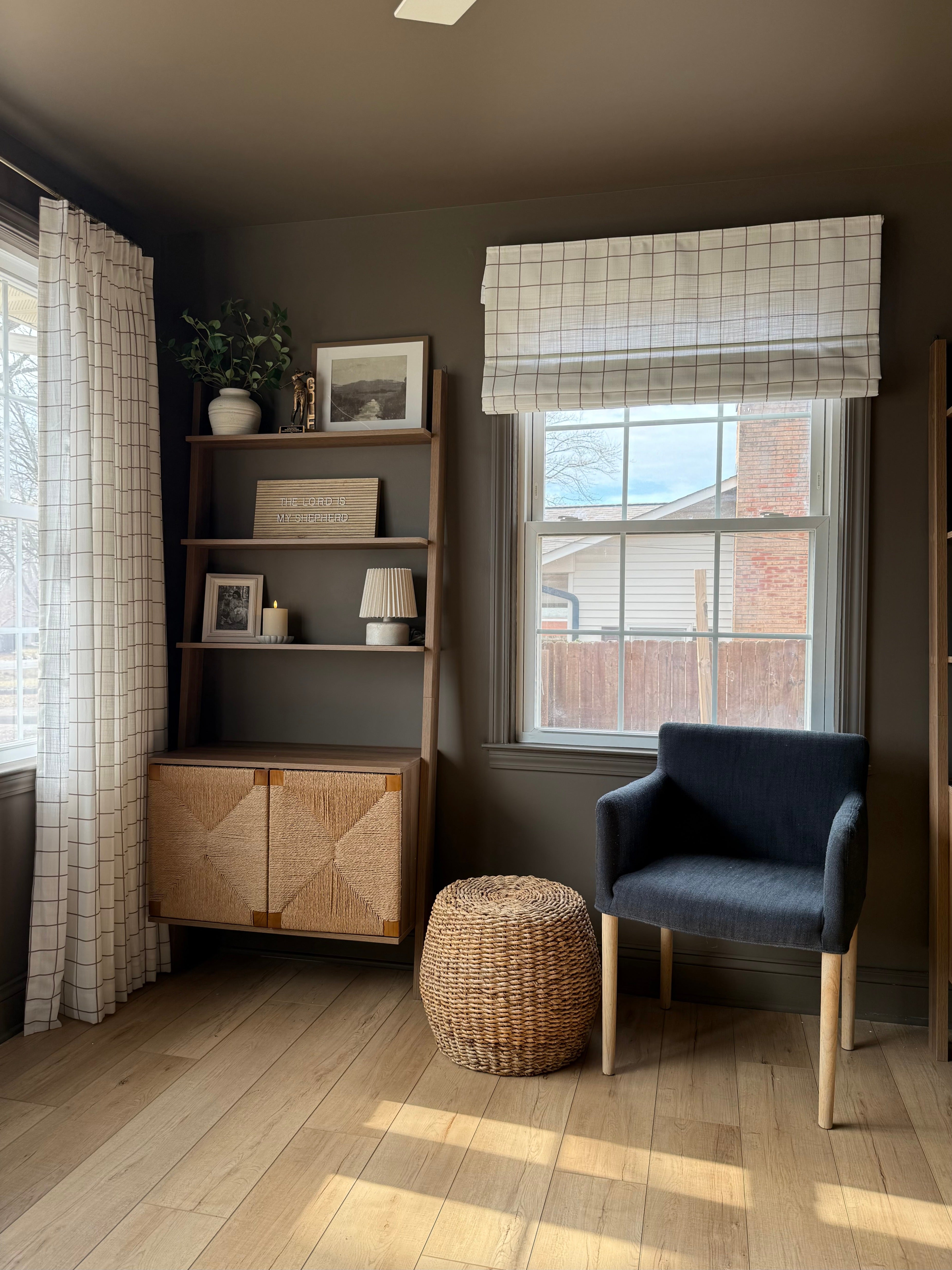Freda Linen Roman Blinds & Shades