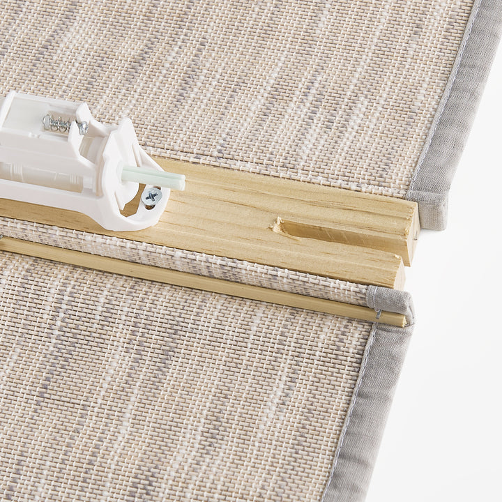 Panda Woven Bamboo Blinds & Shade|Eggshell