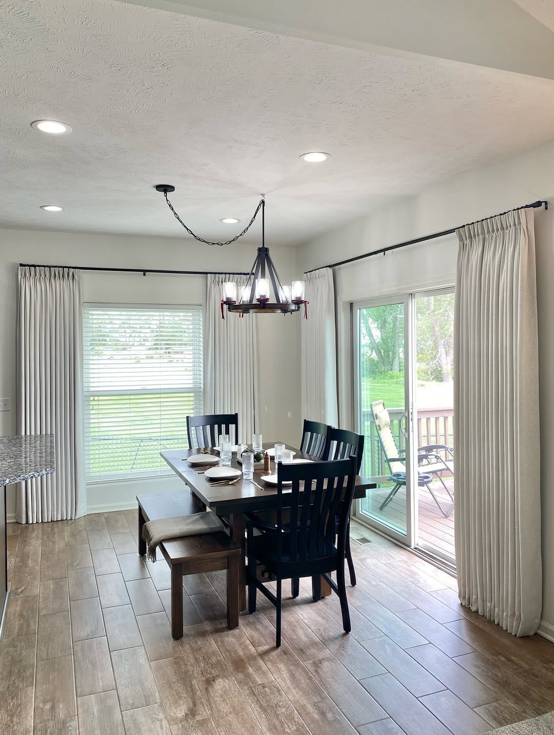 Sia Linen Curtains & Drapes French Pleated