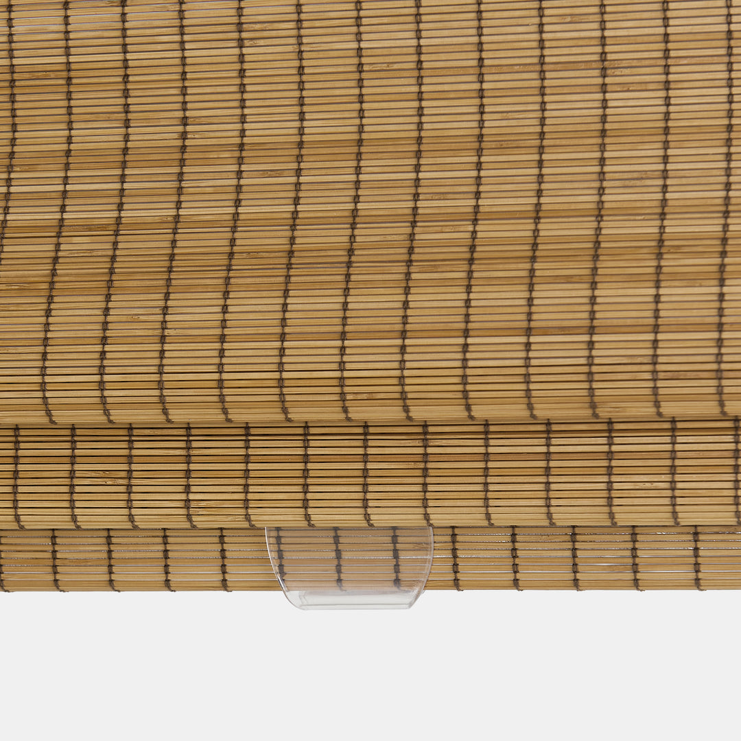 Panda Woven Bamboo Blinds & Shade|Carbonized