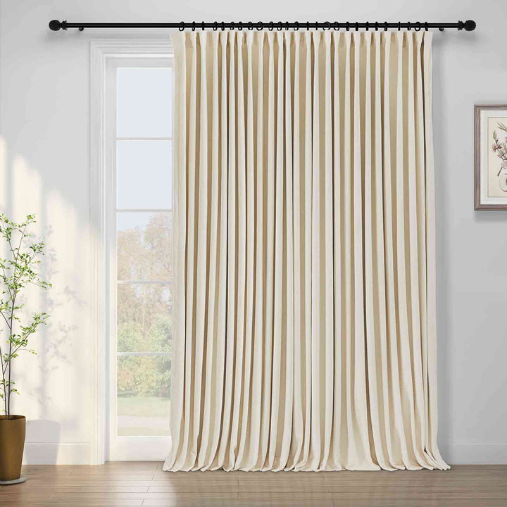 Birkin Velvet Curtains & Drapes French Pleated