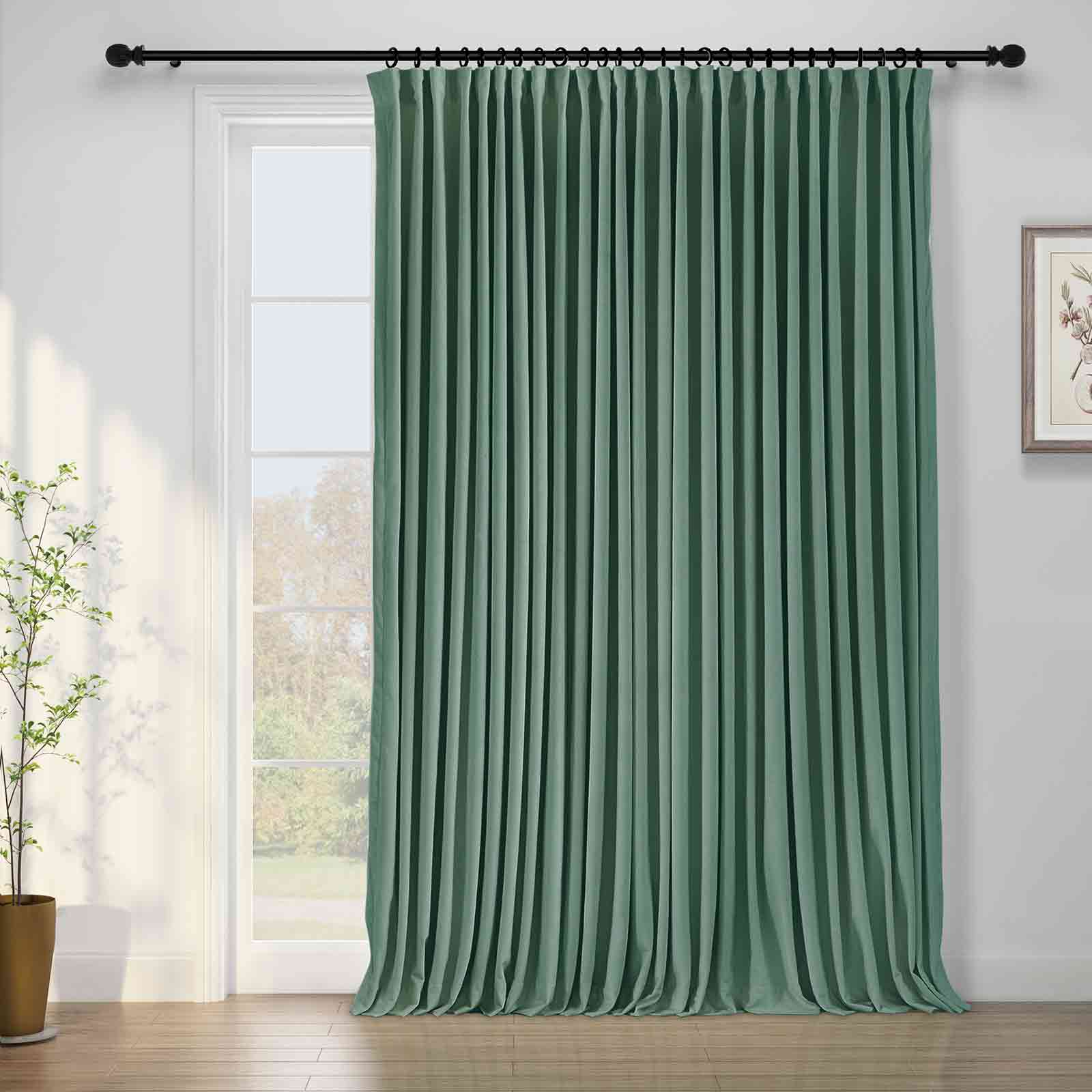 Birkin Velvet Curtains & Drapes Pleated | Tailor Curtains – TailorVibe