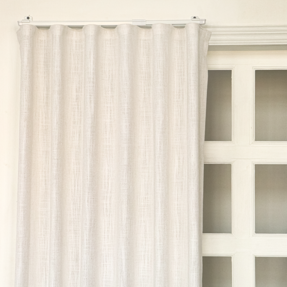 Lia Linen Curtains & Drapes Ripple Fold