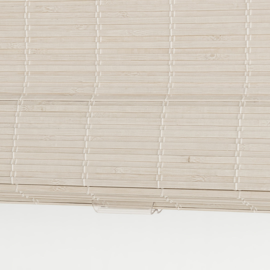 Panda Woven Bamboo Blinds & Shade|Bone White