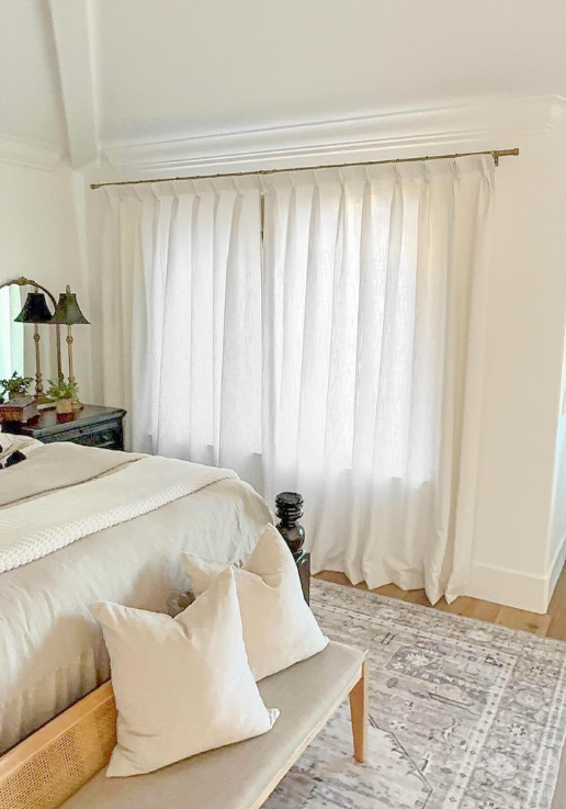 linen curtains