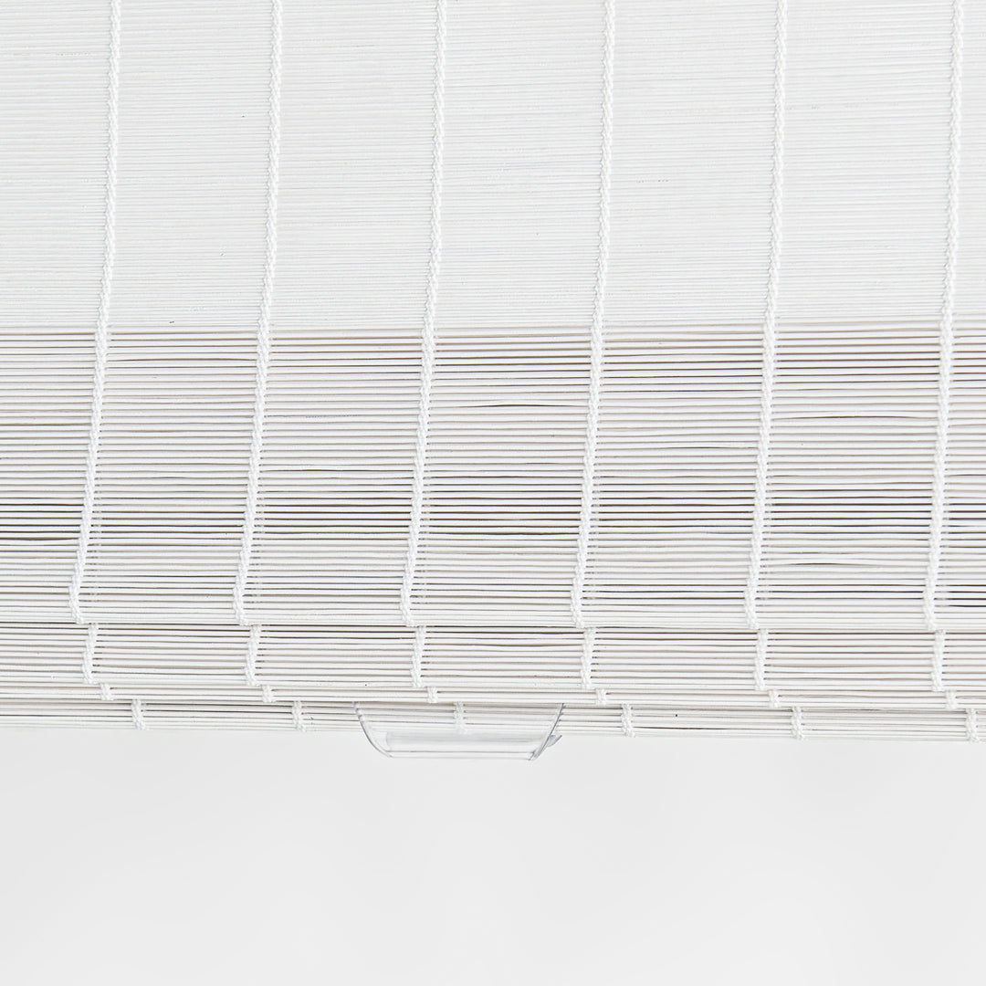 Panda Woven Bamboo Blinds & Shade|Pure White