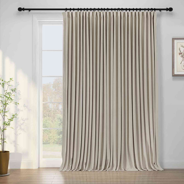 Birkin Velvet Curtains & Drapes French Pleated