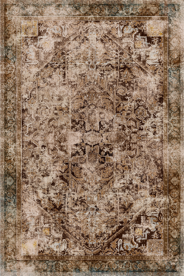 Darcy Sunset Ink Printed Rug