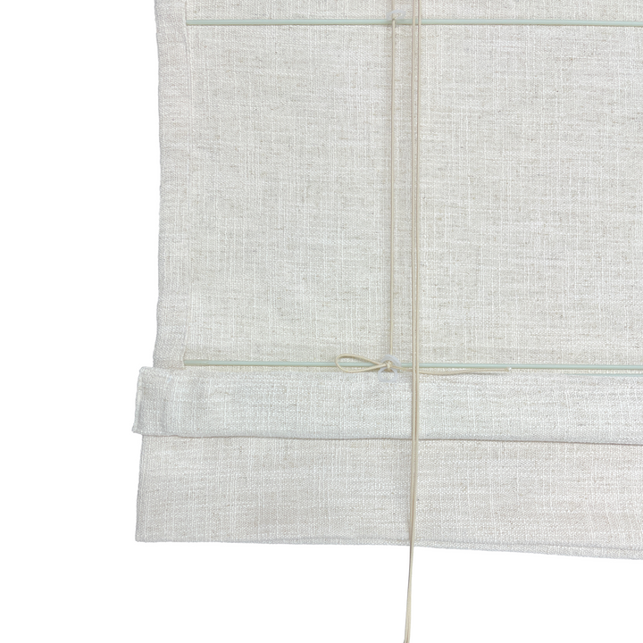 Lindy Cotton Roman Blinds & Shades Cord Lift | Relaxed