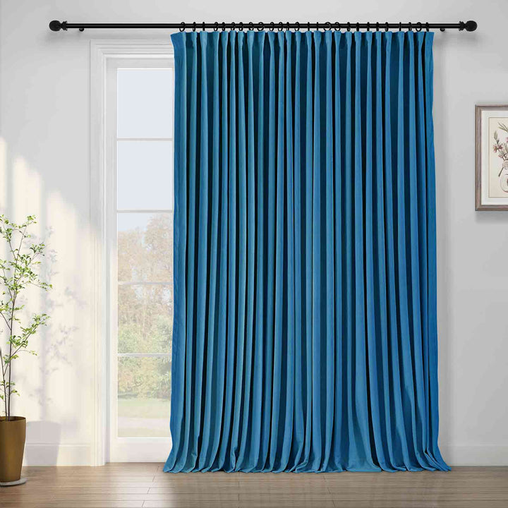 Birkin Velvet Curtains & Drapes French Pleated