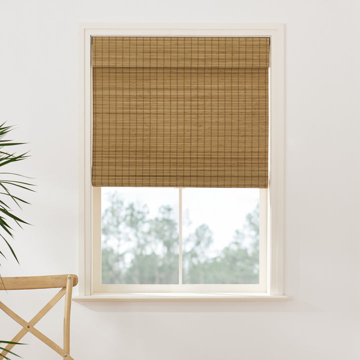 Panda Woven Bamboo Blinds & Shade|Carbonized