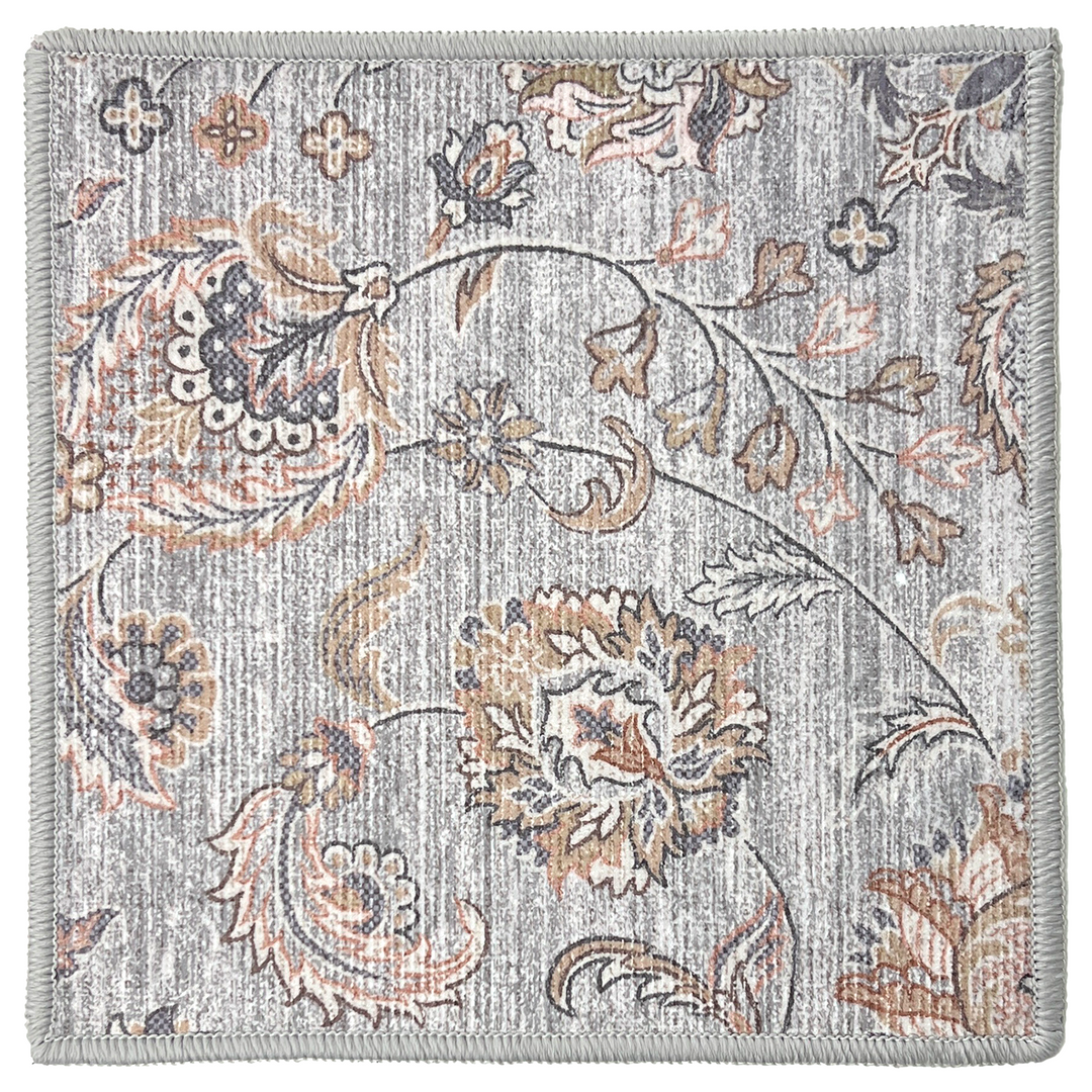 Anthea Gold Printed Rug