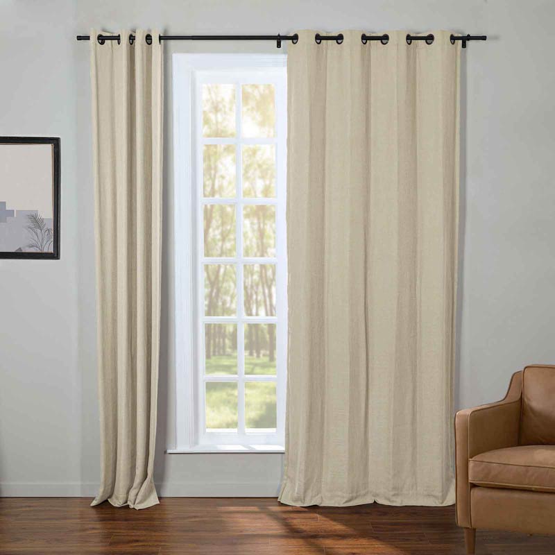 Kay  Linen Curtains & Drapes Grommet