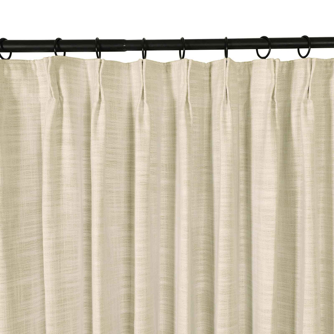 Kay Linen Curtains & Drapes Pleated