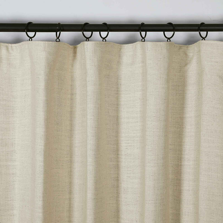 Kay Linen Curtains & Drapes Soft Top