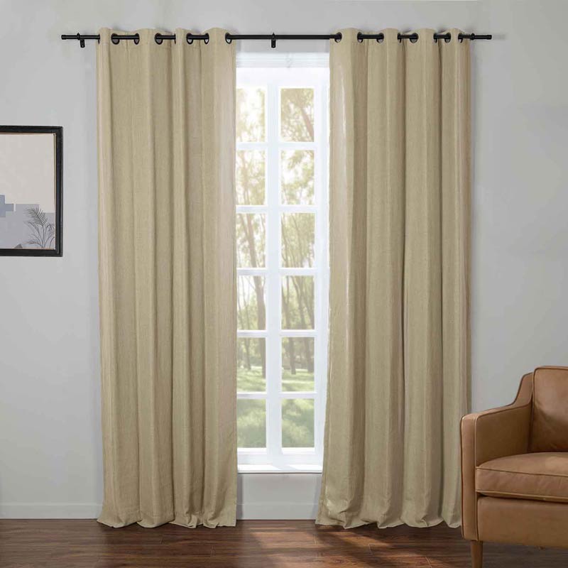 Kay  Linen Curtains & Drapes Grommet