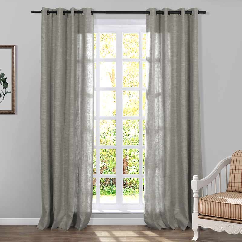 Joy Linen Curtains & Drapes Grommet