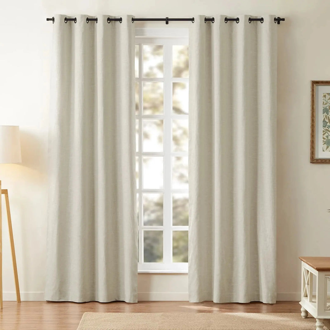 Joy Linen Curtains & Drapes Grommet