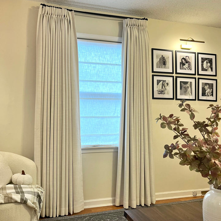 Kay Linen Blackout Curtains & Drapes