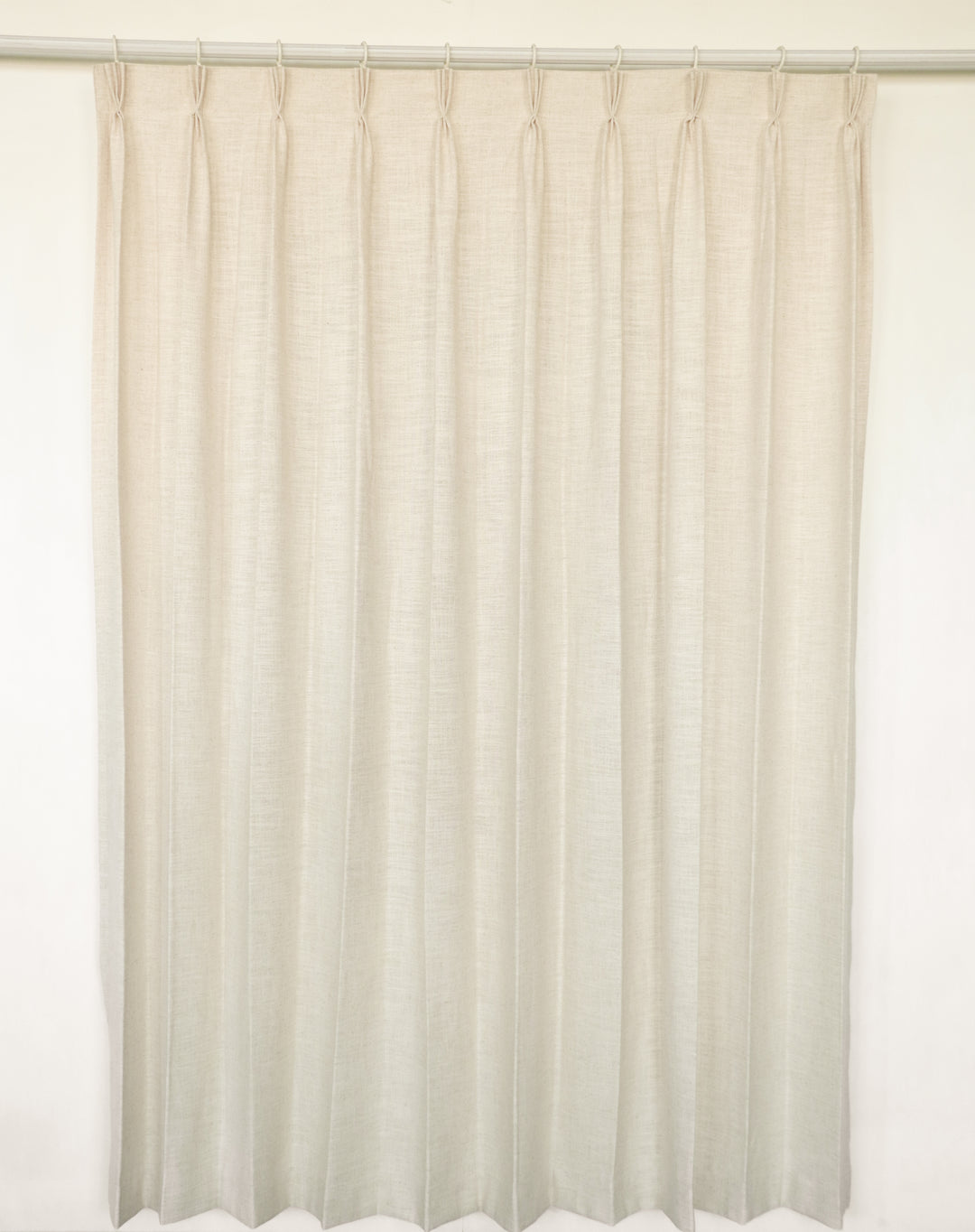 Sia Linen Curtains & Drapes French Pleated