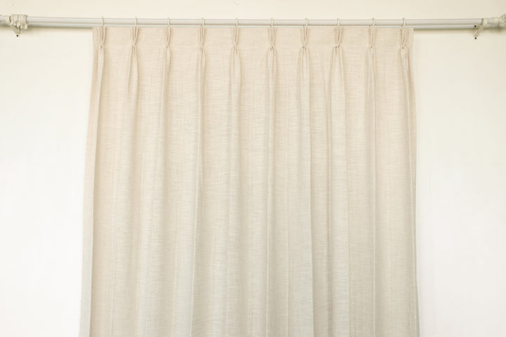 Joy Linen Curtains & Drapes French Pleated