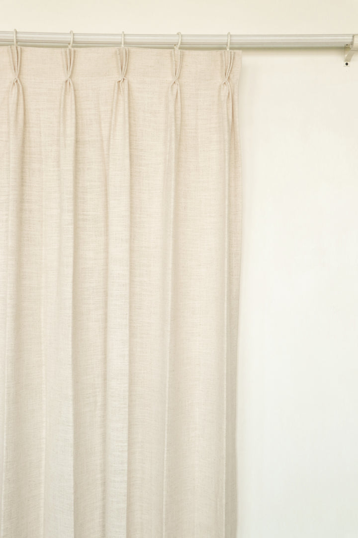 Lia Linen Curtains & Drapes French Pleated