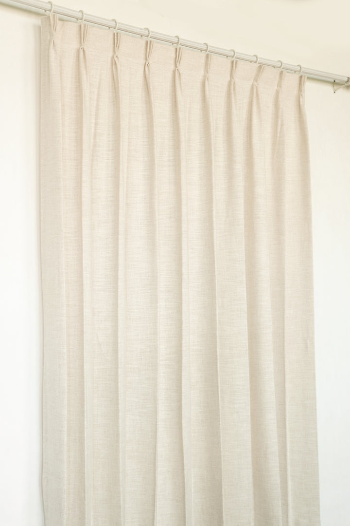 Joy Linen Curtains & Drapes French Pleated