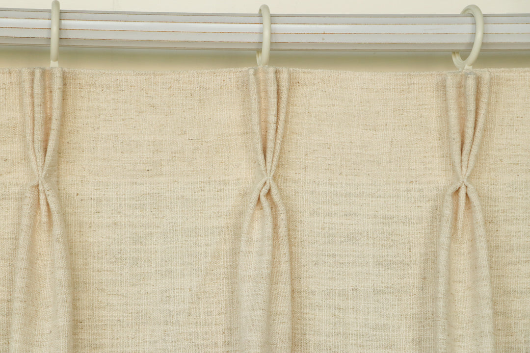 Lia Linen Curtains & Drapes French Pleated