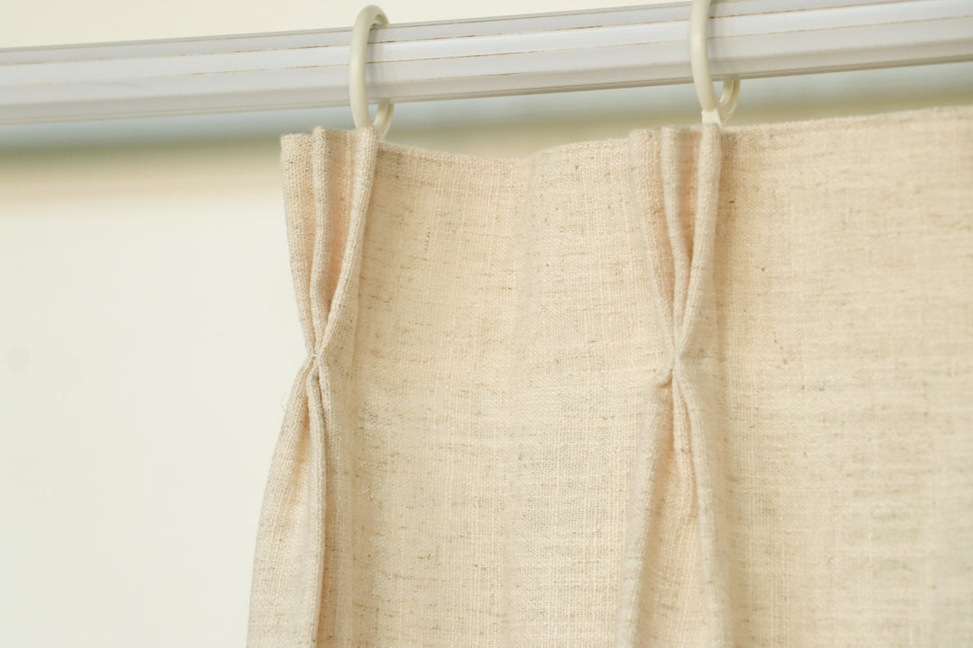 Lia Linen Curtains & Drapes French Pleated