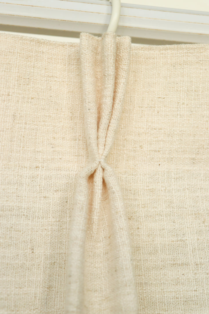 Lindy Cotton Blend Curtains & Drapes French Pleated