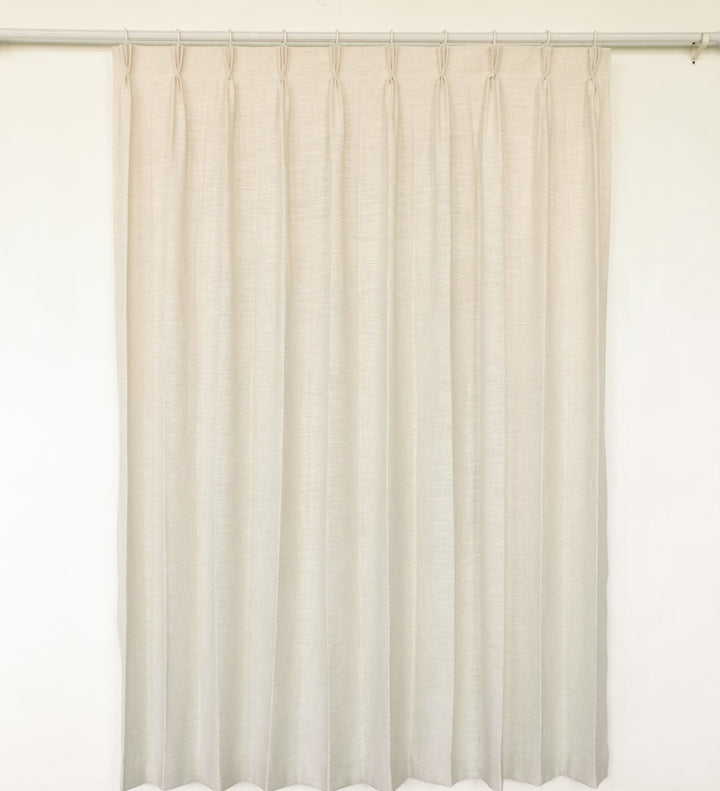 Lia Linen Curtains & Drapes French Pleated