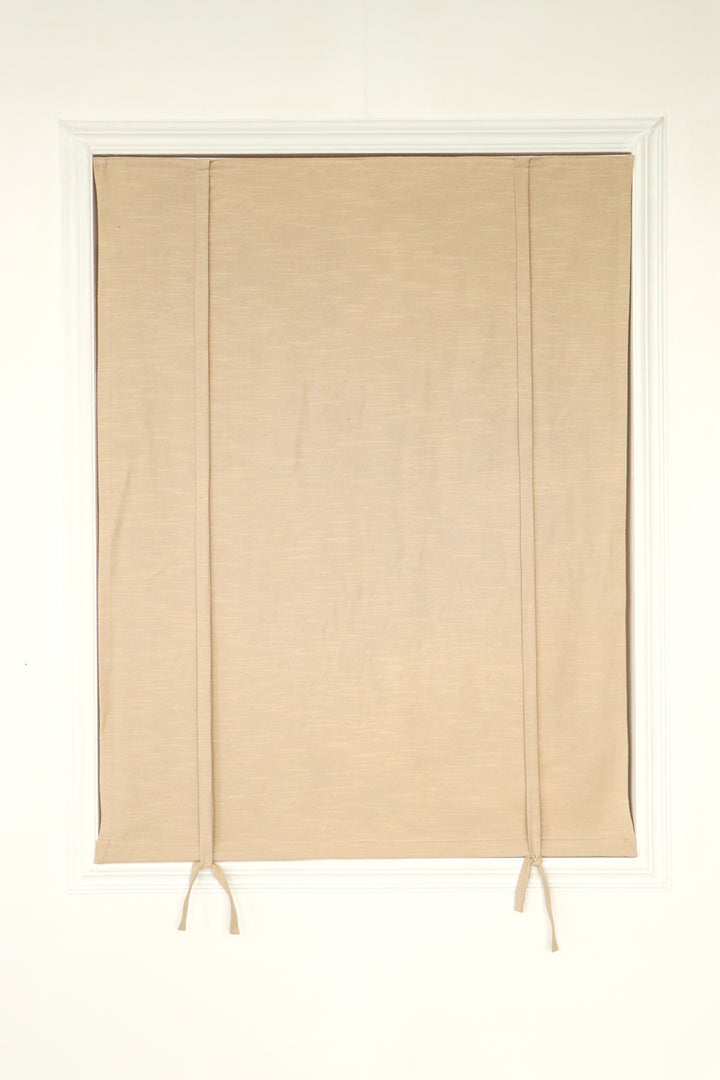 Sia Linen Roman Blinds & Shades Cord Lift | Tie