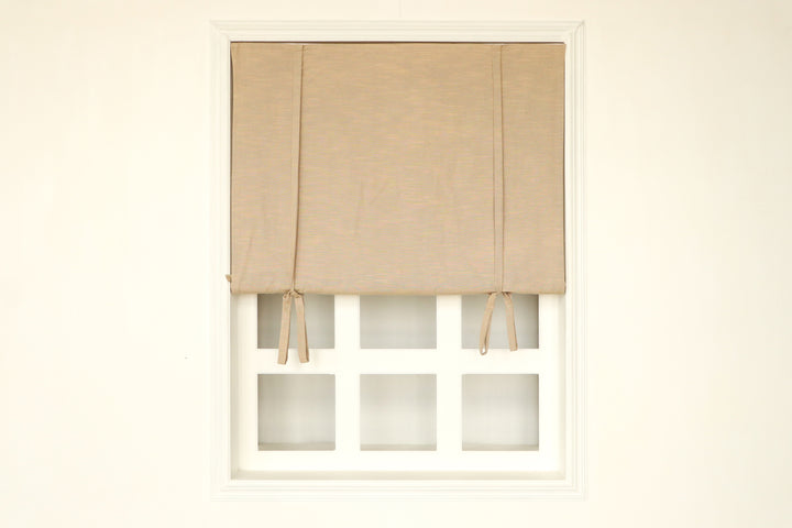 Sia Linen Roman Blinds & Shades Cord Lift | Tie