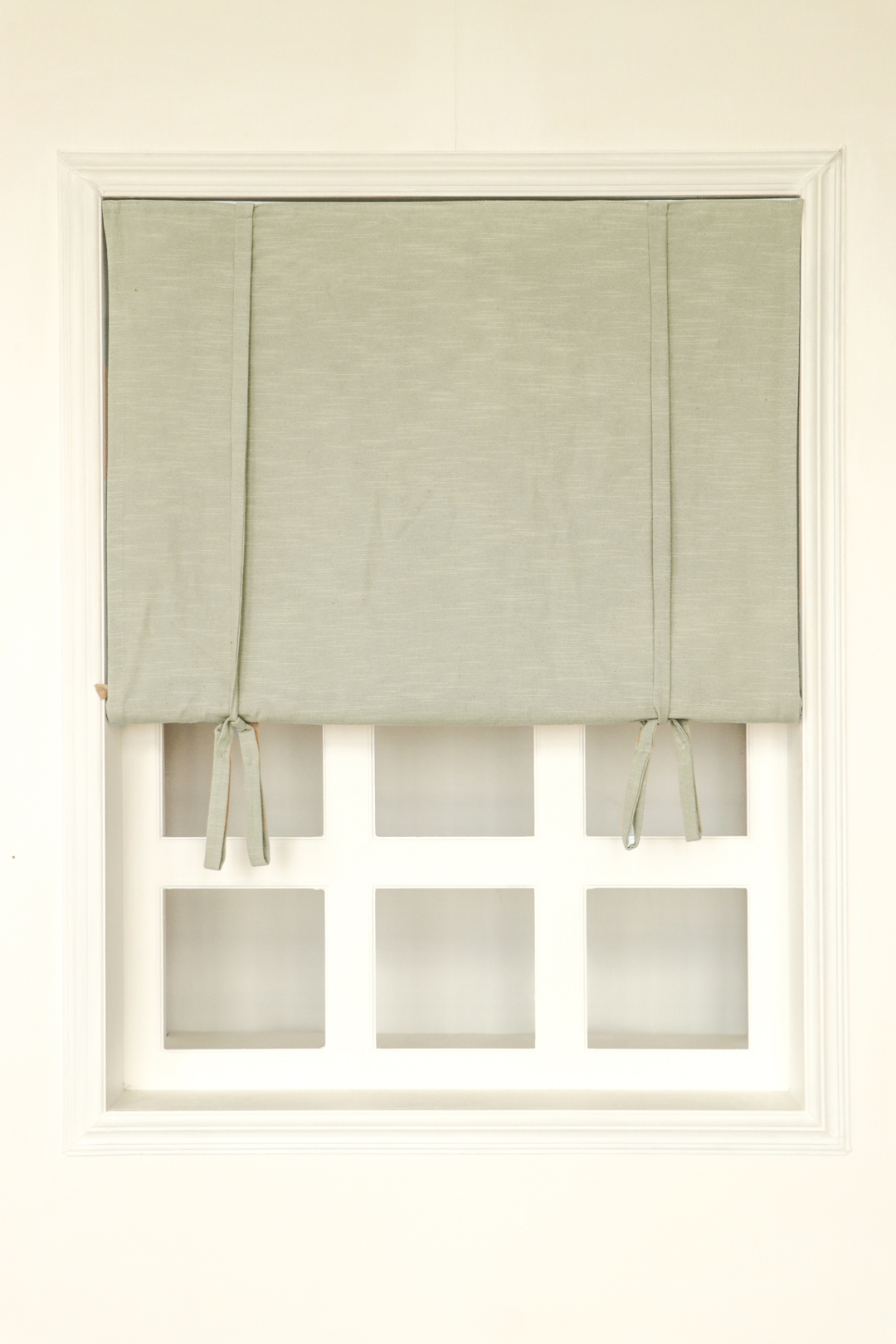 Lindy Cotton Roman Blinds & Shades Cord Lift | Tie