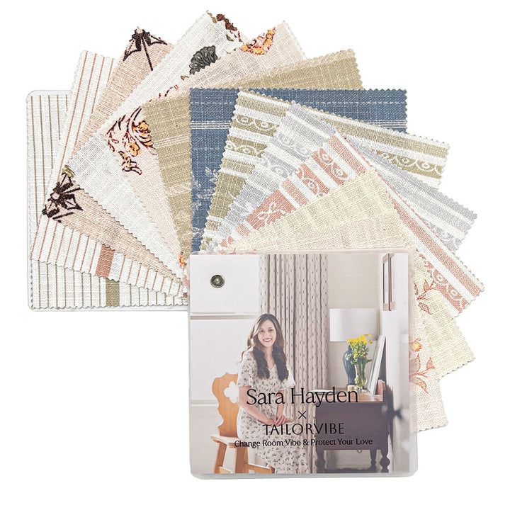 Sara Hayden Pattern Linen Book 13 Colors