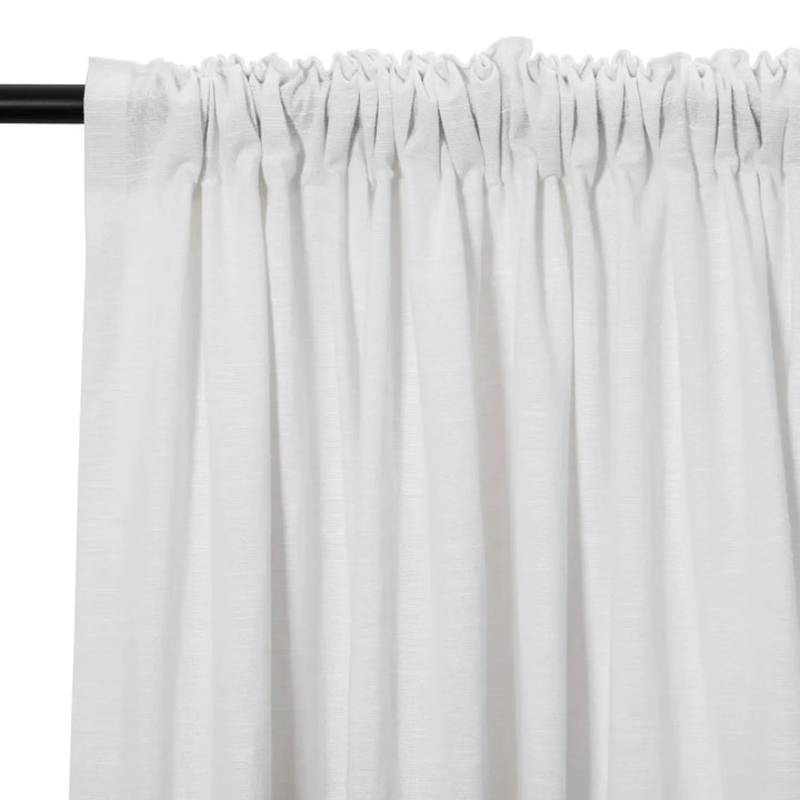 Sia Linen Curtains & Drapes Soft Top