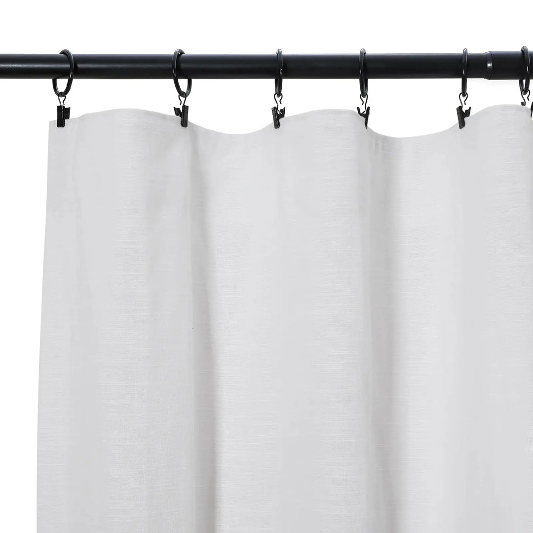 Sia Linen Curtains & Drapes Soft Top